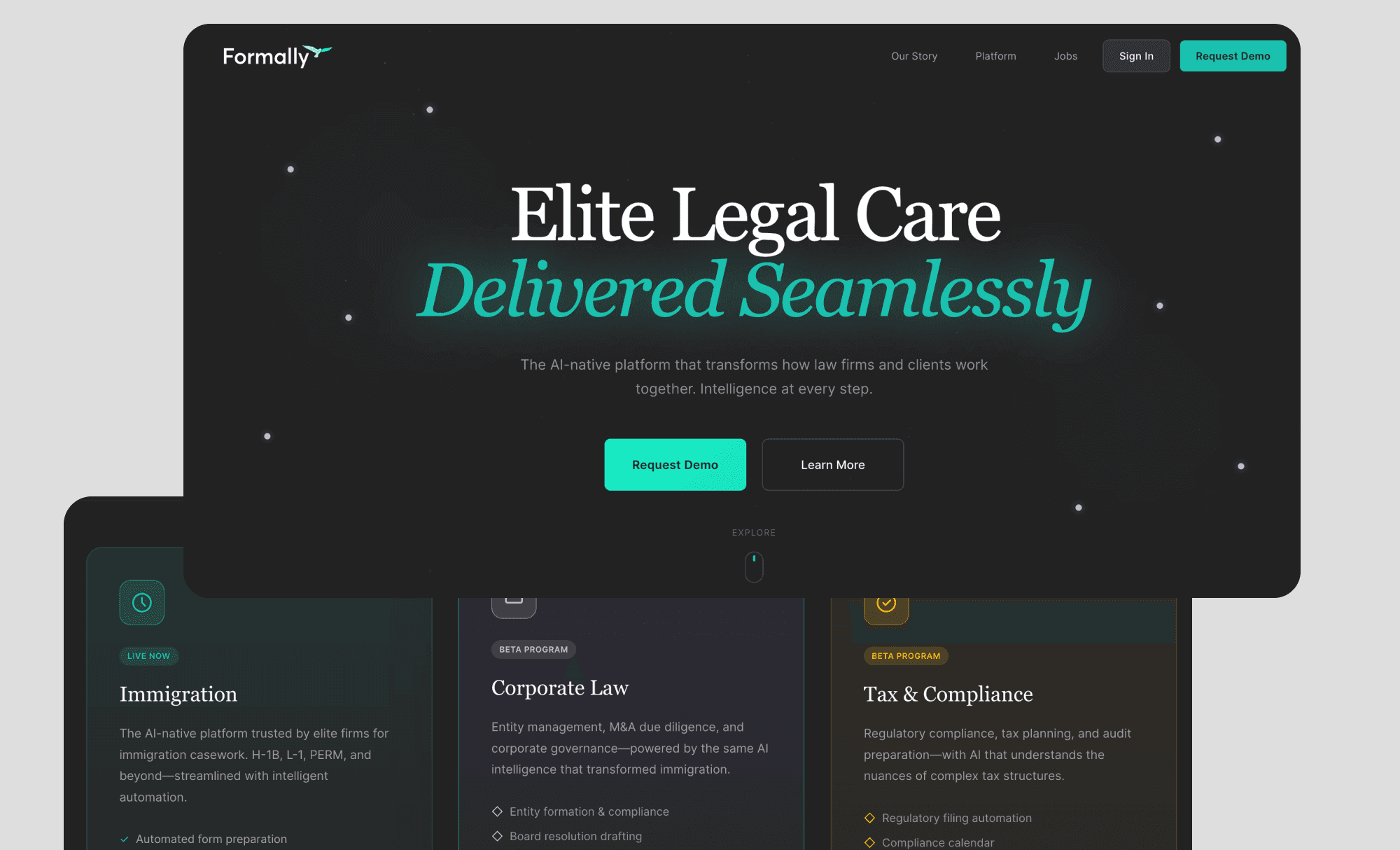 AI-Powered Immigration Collaboration Platform for Law Firms, Employers & Applicants
