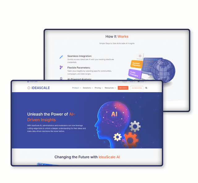 IdeaScale AI project screenshot
